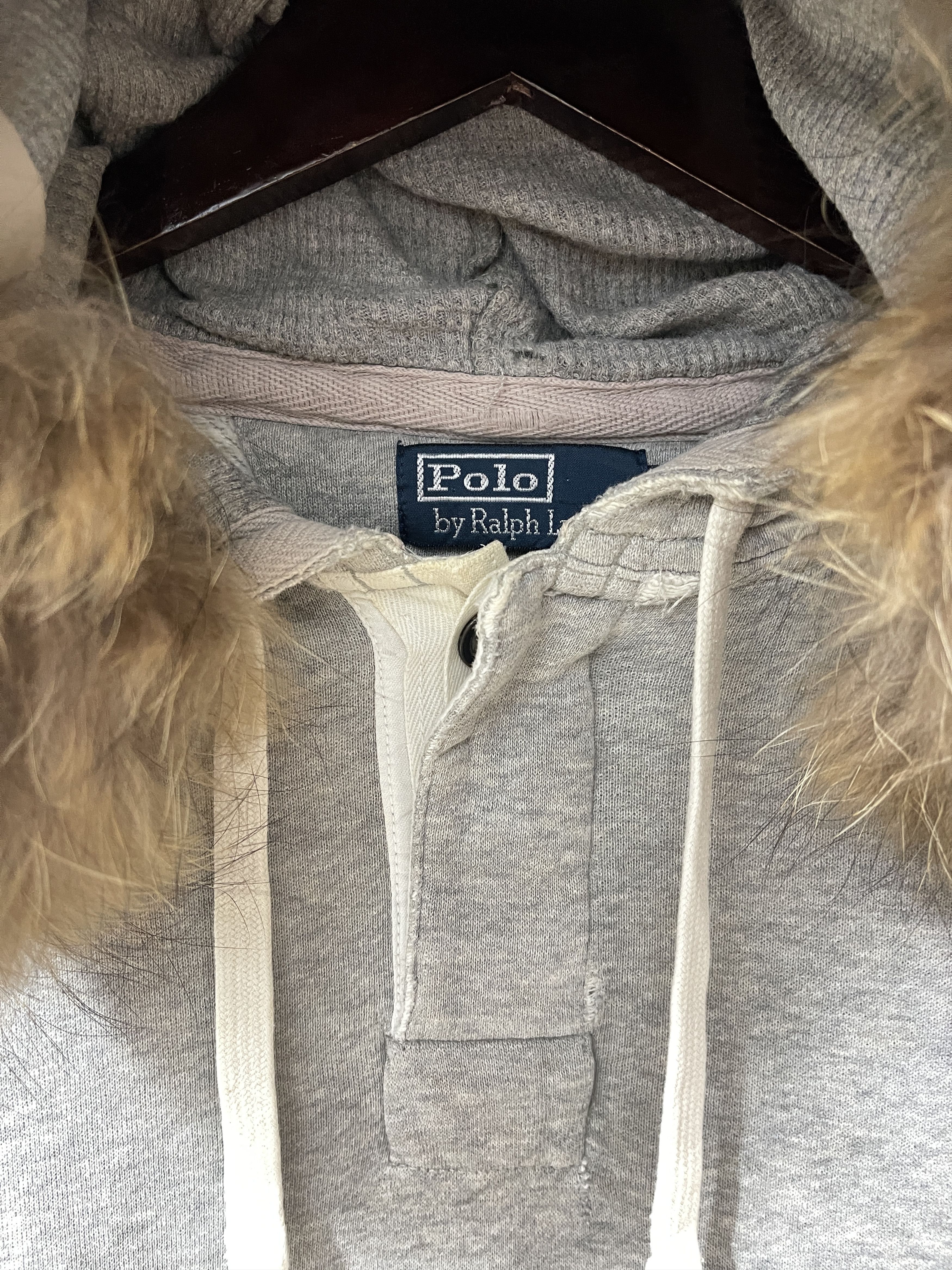 Polo Ralph Lauren Vintage Polo Ralph Lauren Blank Hoodie Size US L / EU 52-54 / 3 - 5 Thumbnail