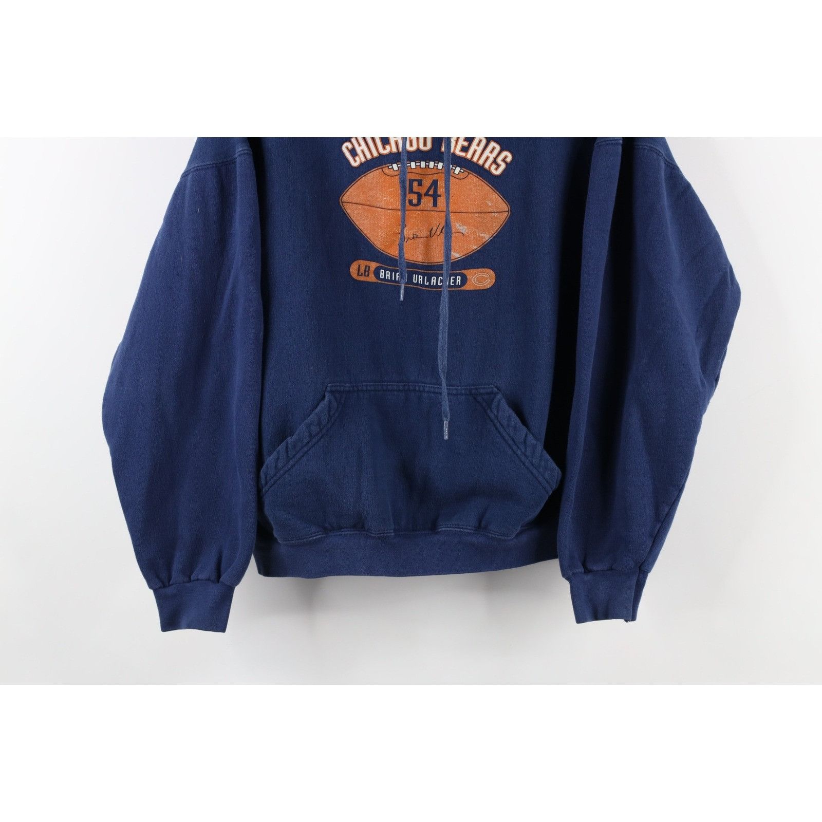 Vintage Vintage Cropped Brian Urlacher Chicago Bears Football Hoodie Size M / US 6-8 / IT 42-44 - 3 Thumbnail