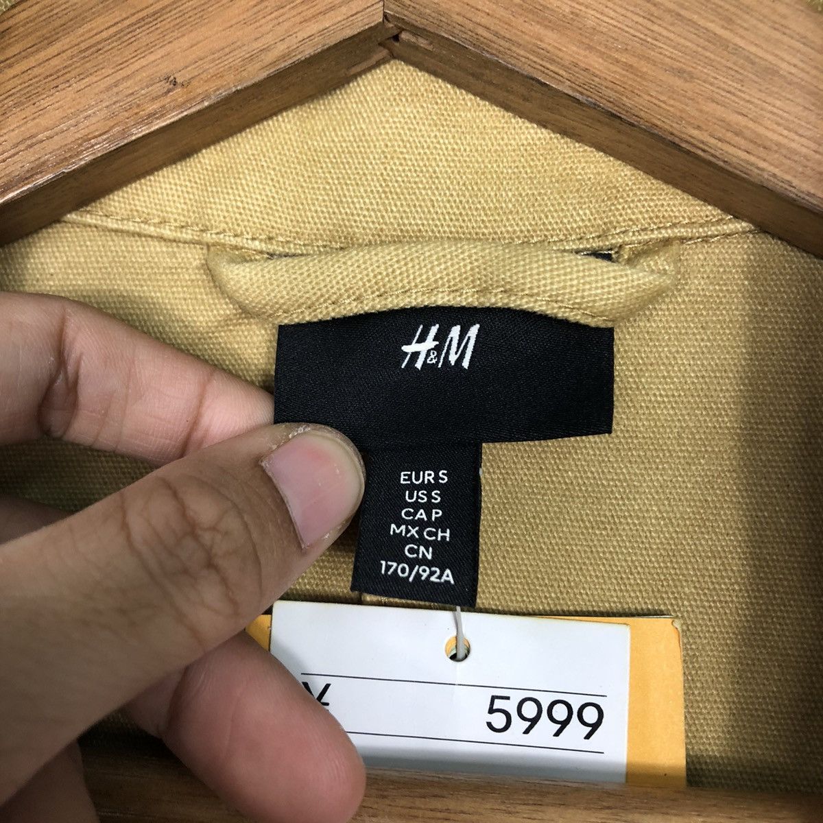 Vintage Rich Yellow Chore Work Jacket H&M Multi Pocket Issey Miyake Size US S / EU 44-46 / 1 - 19 Thumbnail