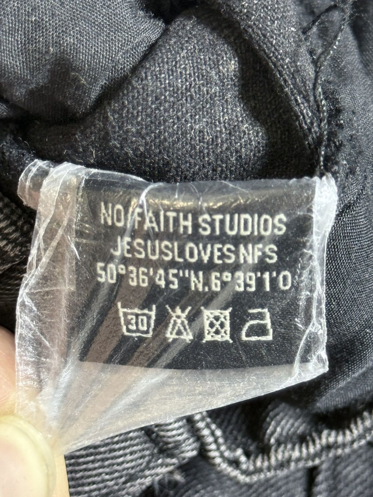 No Faith Studios NO FAITH STUDIOS Heavy Wave Denim Jeans Size US 34 / EU 50 - 5 Thumbnail