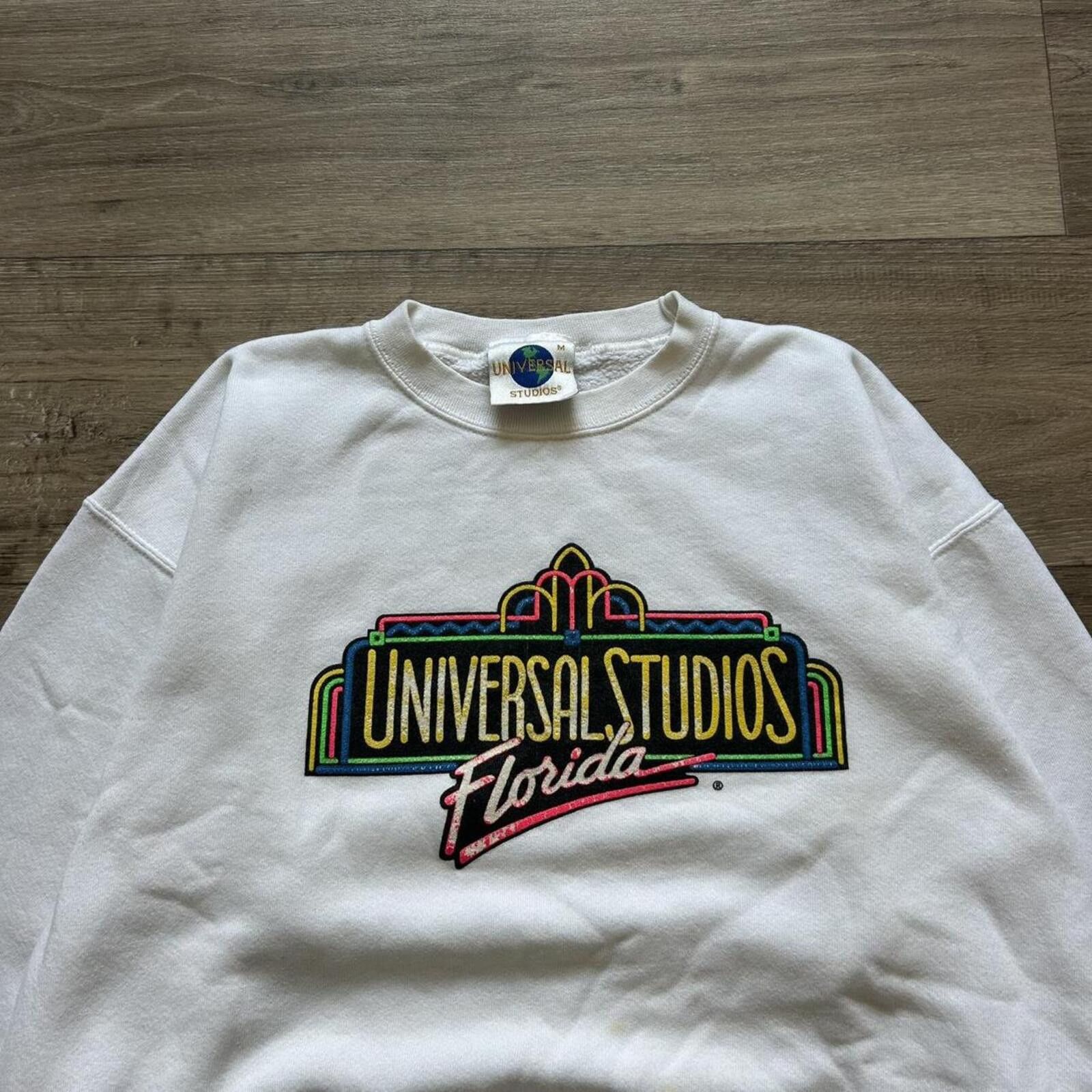 Other Vintage 90’s Universal Studios White Crewneck Sweatshirt M Size US M / EU 48-50 / 2 - 2 Thumbnail