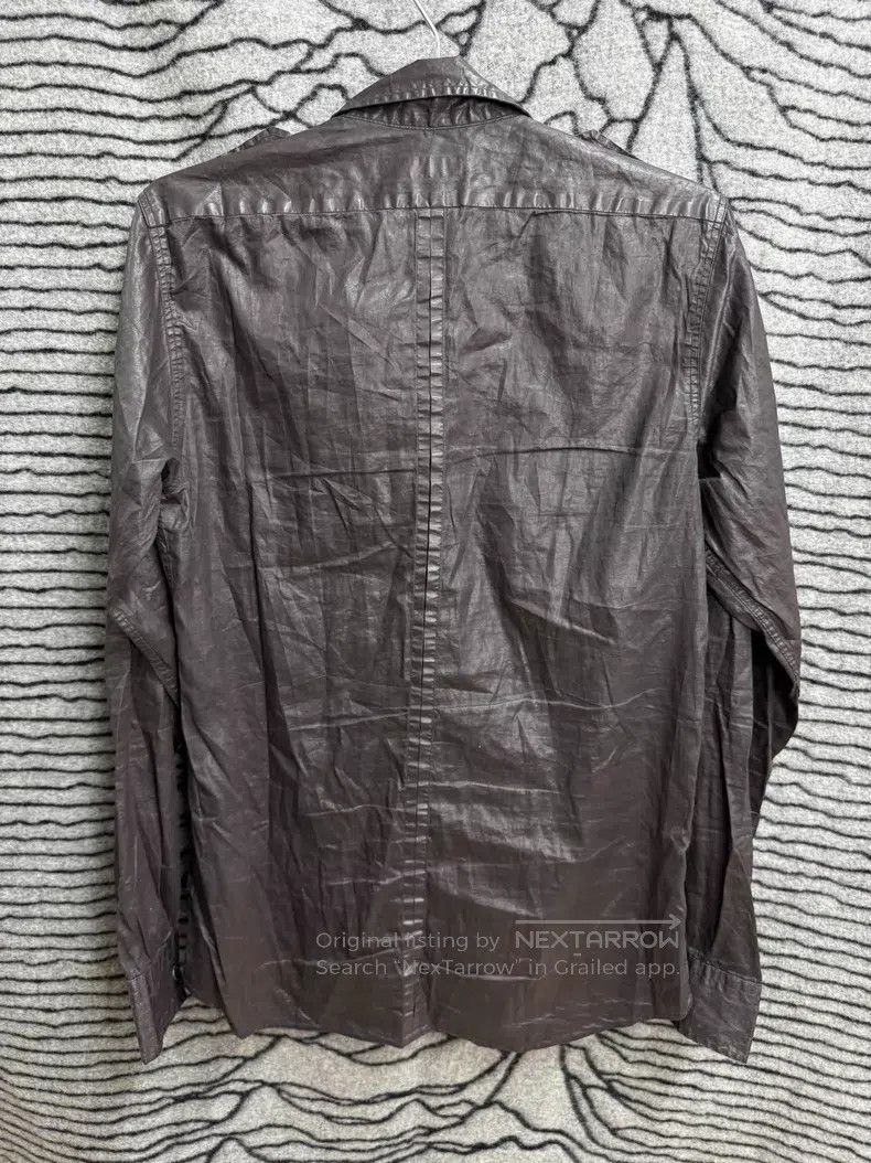 Dries Van Noten DRIES VAN NOTEN Waxed Denim Shirt Size US S / EU 44-46 / 1 - 5 Thumbnail