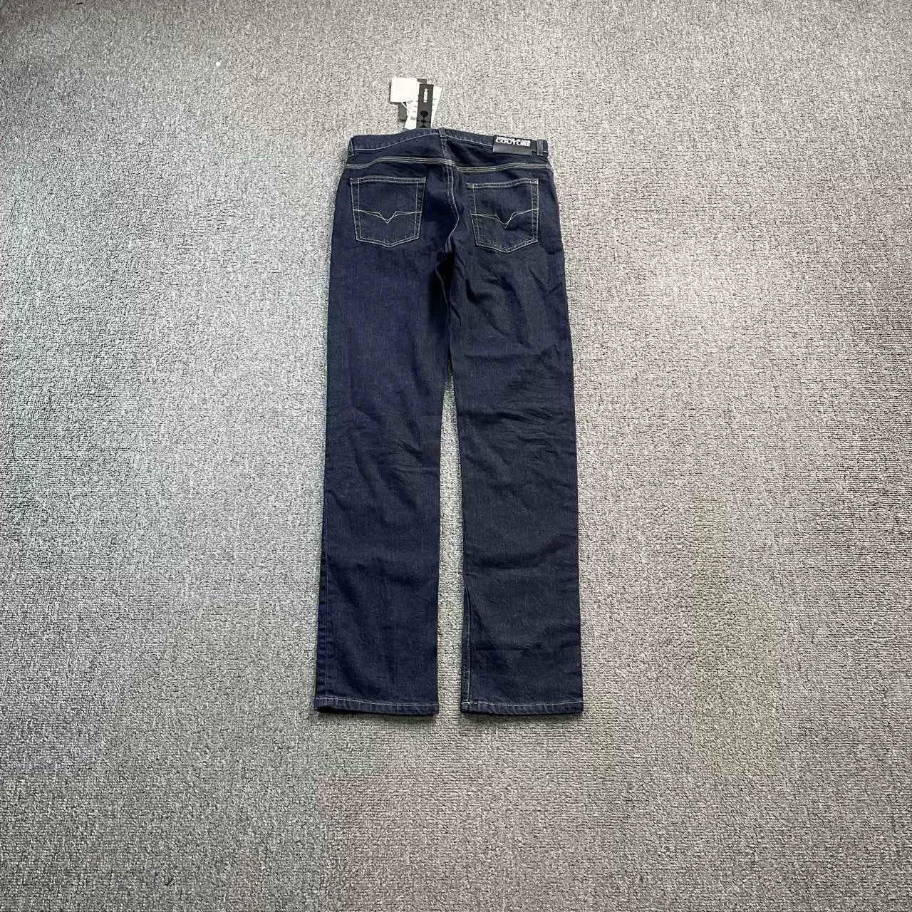 Versace Versace Dark Blue Jeans Size US 29 - 2 Thumbnail