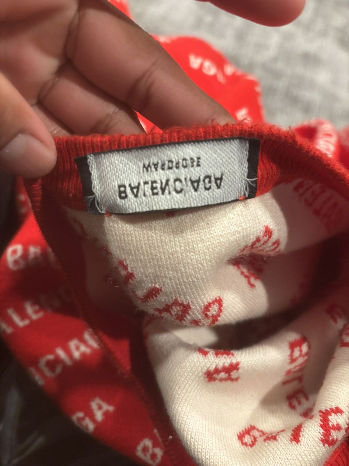 Balenciaga Balenciaga knit crewneck Size US M / EU 48-50 / 2 - 6 Thumbnail