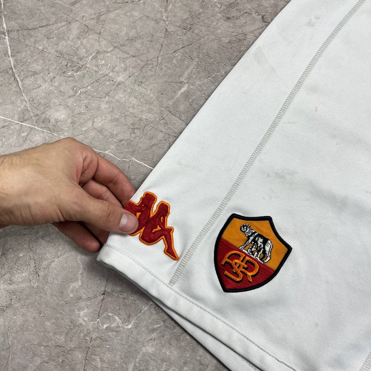 Kappa Vintage Kappa Roma 2008/2010 Football Mens Short Size M Size US 33 - 16 Thumbnail
