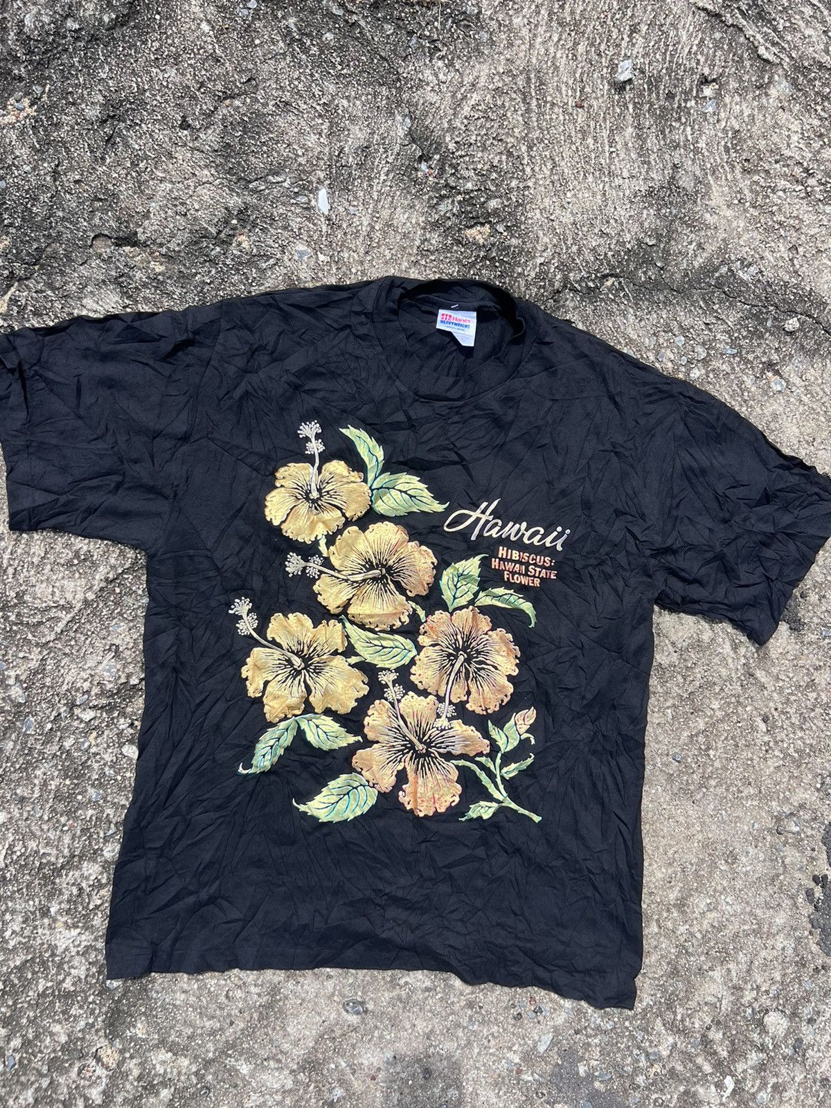 Designer × Japanese Brand VINTAGE HAWAII HIBISCUS Size US L / EU 52-54 / 3 - 2 Thumbnail