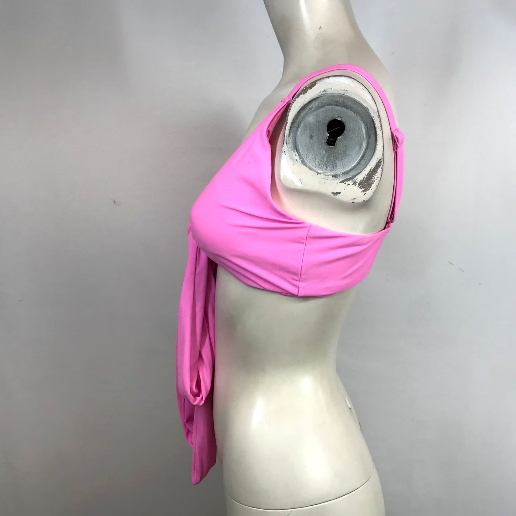 Vintage Aerie Pink Tie Bikini Swim Top Wrap Adjustable Straps Large Size Size L / US 10 / IT 46 - 6 Thumbnail