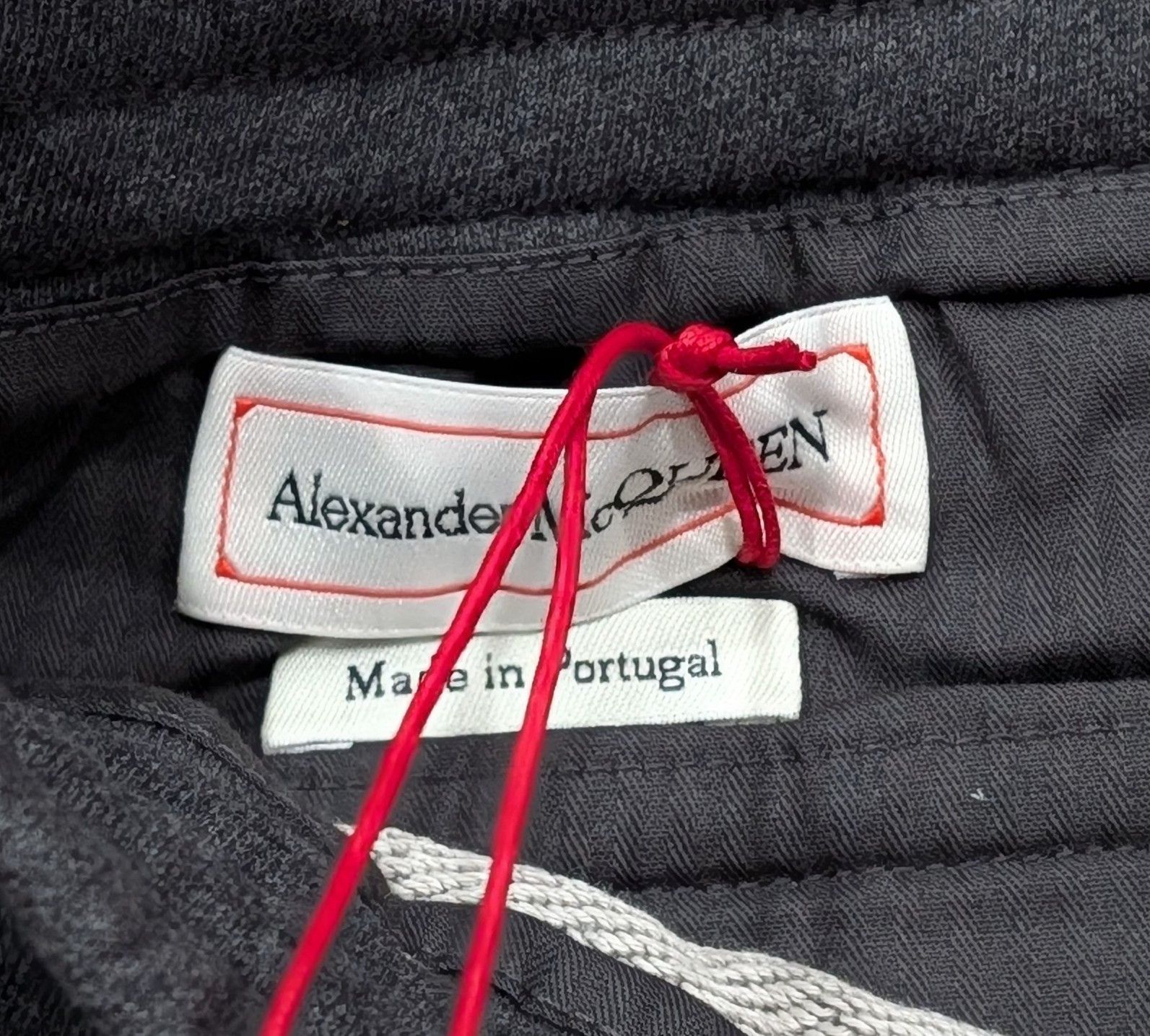 Alexander McQueen Alexander McQueen Elastic Waist Sweat Shorts Charcoal Large Size US 34 / EU 50 - 5 Thumbnail