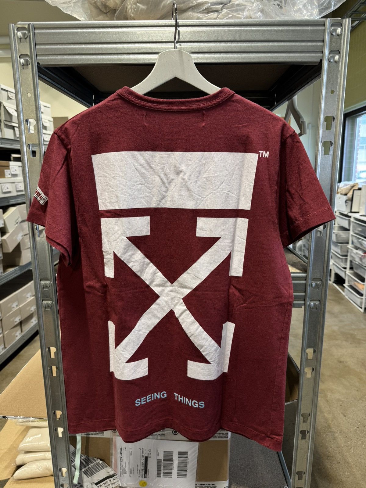 Off-White Off-White Arrow T-Shirt NEW 500$ Size US XS / EU 42 / 0 - 1 Thumbnail