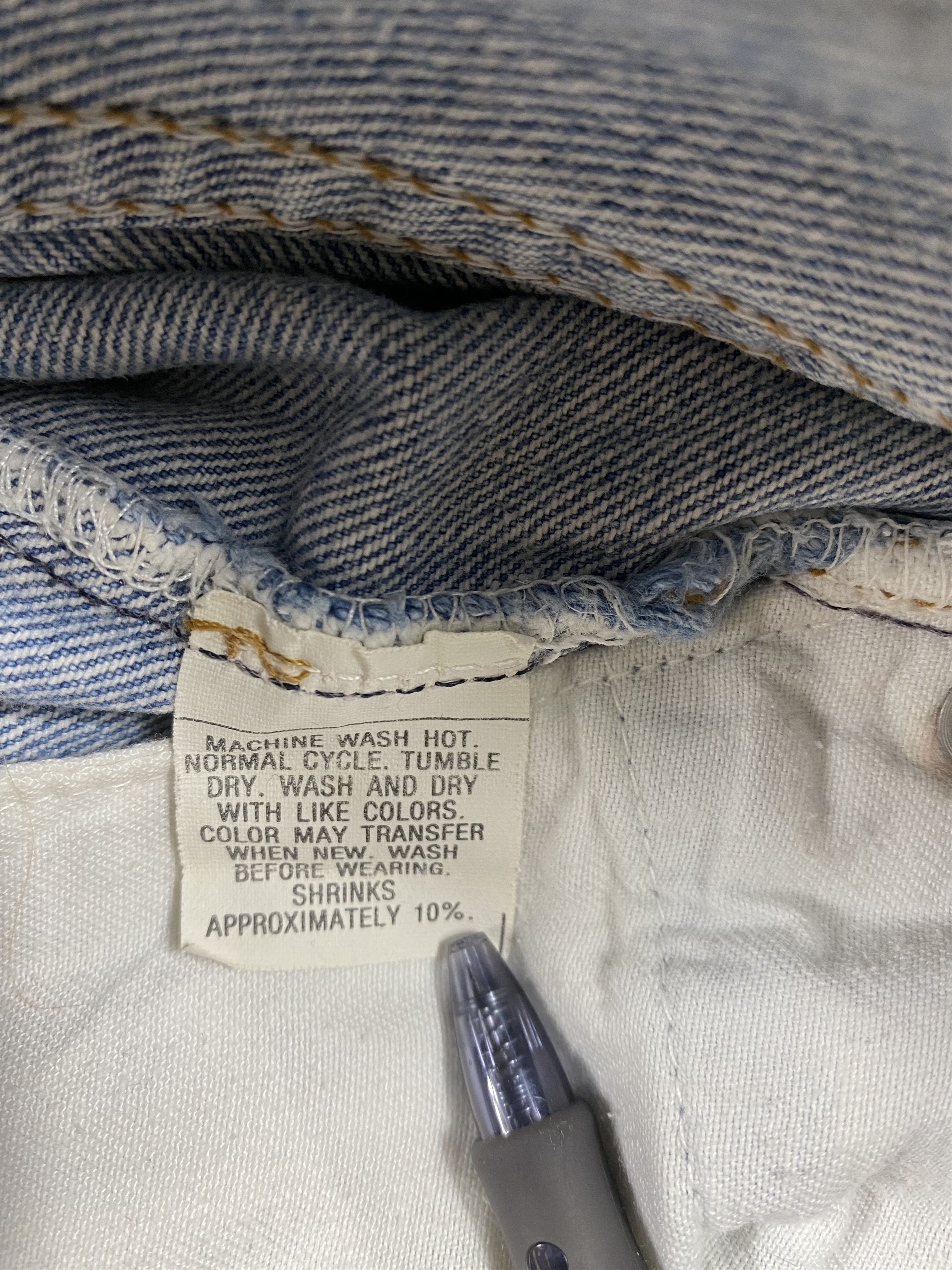 Levi's Vintage Levi's 501 Custom Jeans 28x30 Denim-JN3959 Size US 28 / EU 44 - 9 Thumbnail