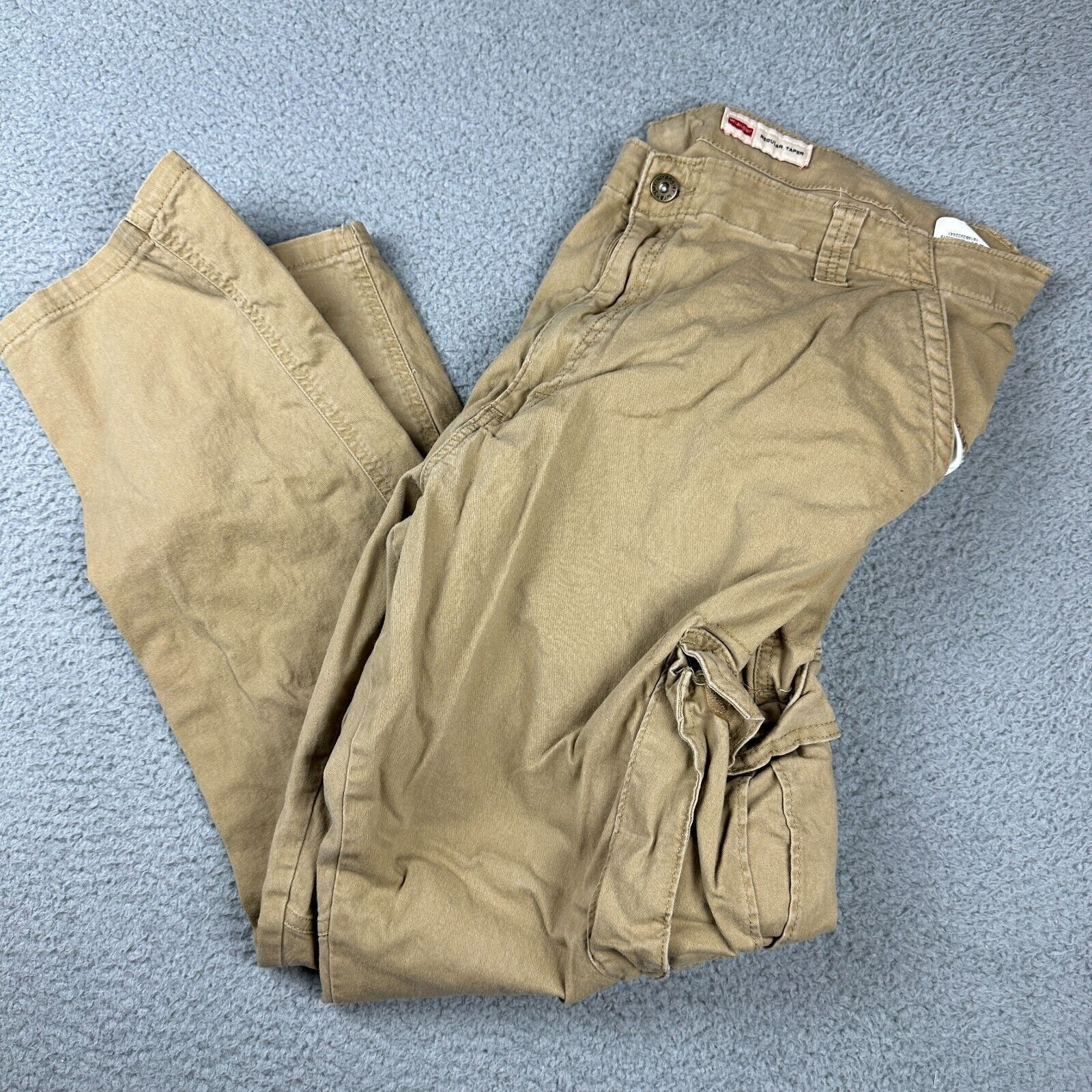 Wrangler Wrangler Regular Taper Adult Flat Front Chino Cargo Pants Size US 40 / EU 56 - 1 Thumbnail