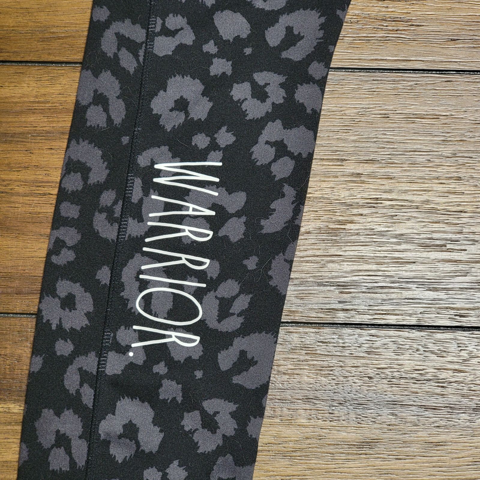 Other Rae Dunn Cheetah Print Leggings w/ Pockets "Warrior" -Medium Size 25" / US 0 / IT 36 - 5 Thumbnail