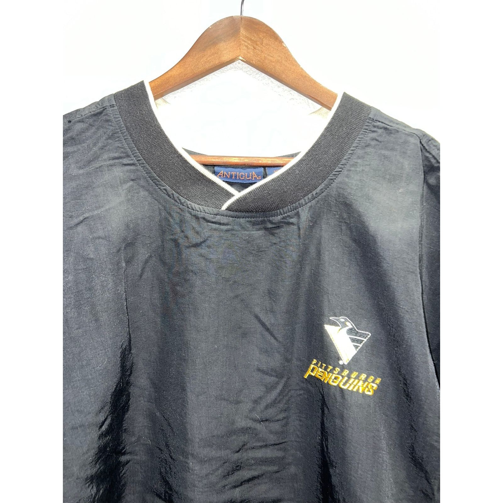 Vintage Vintage Pittsburgh Penguins Windbreaker Lightweight 90s 2XL Size US XXL / EU 58 / 5 - 2 Thumbnail