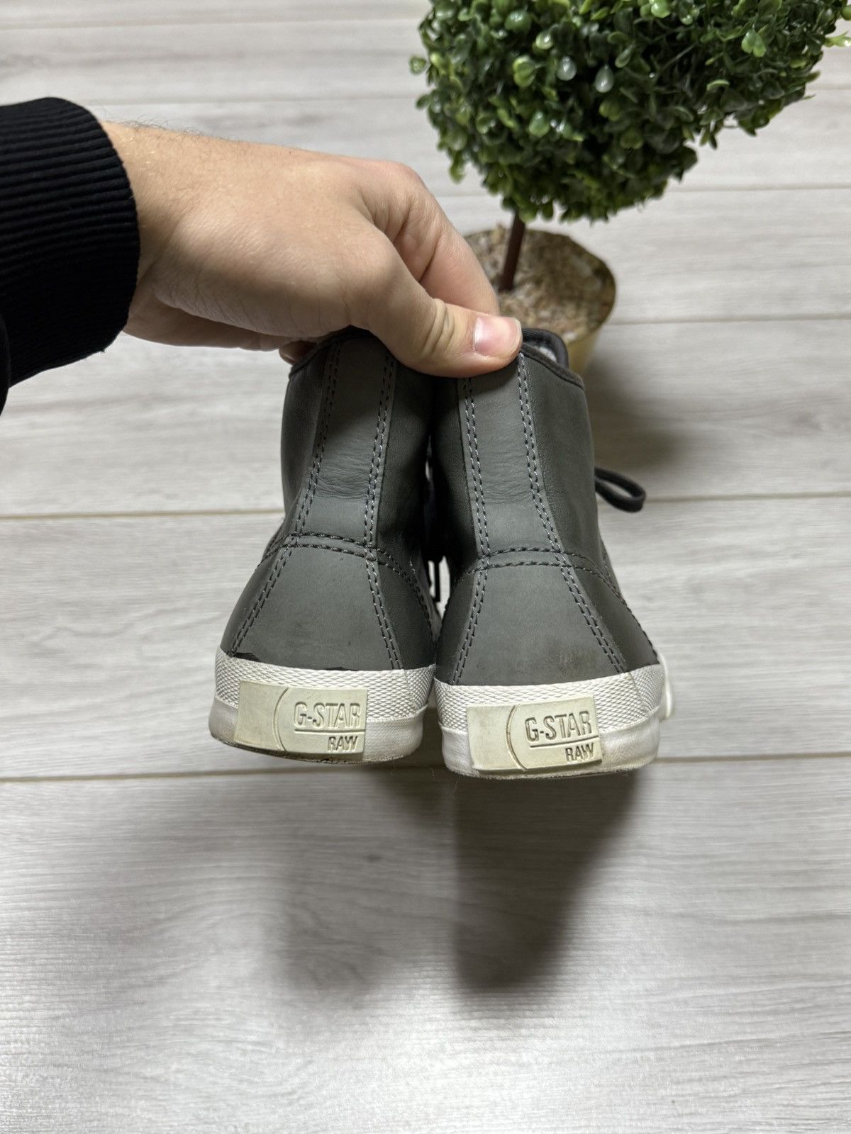 G-Star G star leather high sneakers boots Size US 9 / EU 42 - 5 Thumbnail