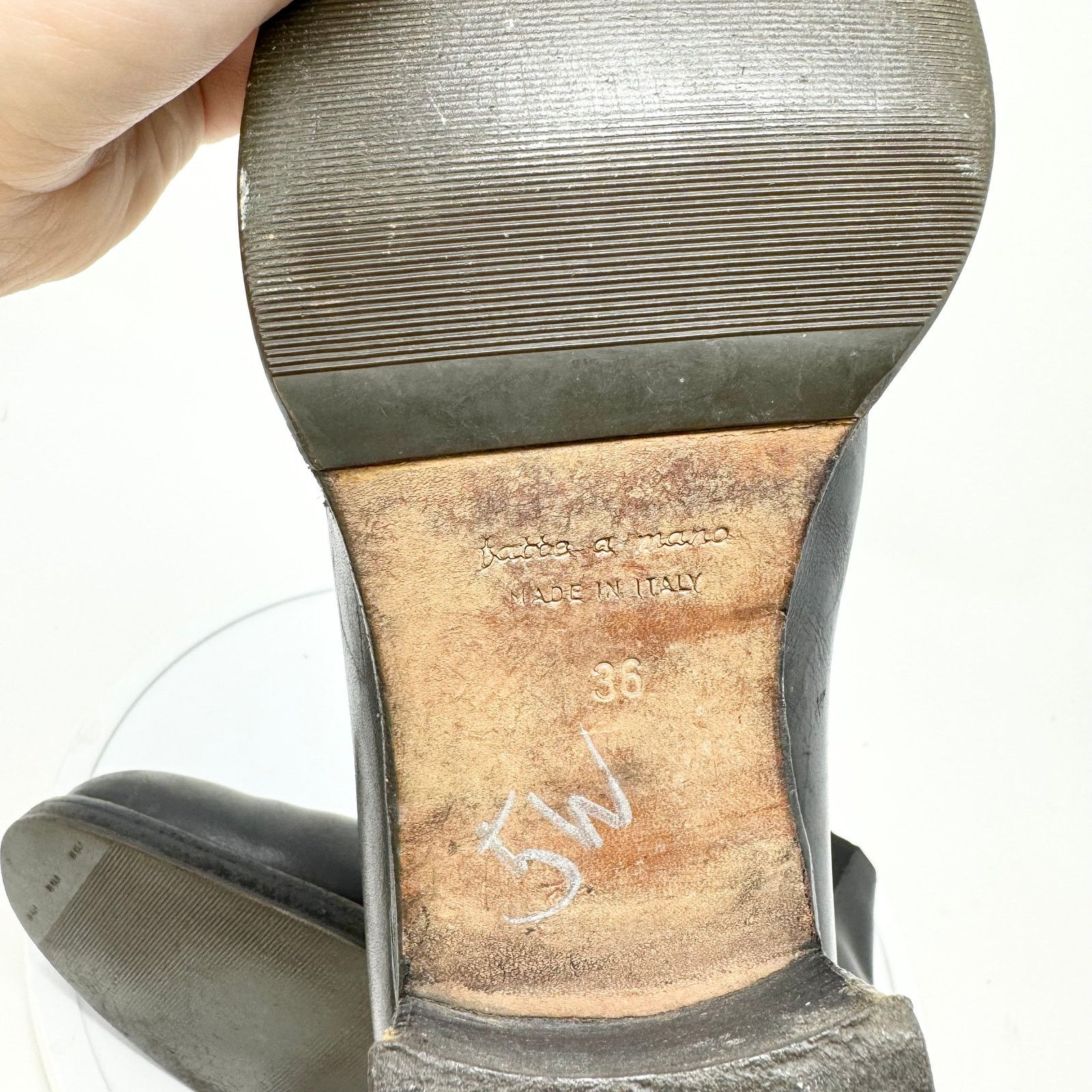 Other Fatte A Mano Leather Upper SlipOn Ankle Booties Sz 39/US 8.5 Size US 8.5 / IT 38.5 - 9 Thumbnail