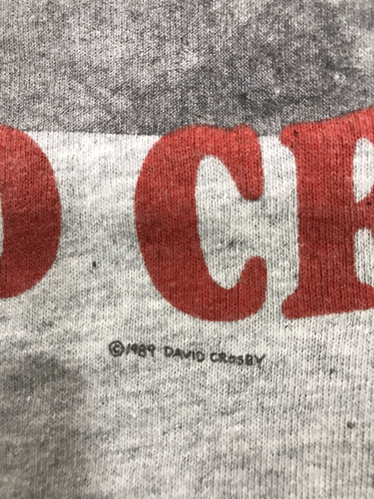 Fruit Of The Loom × Vintage David Crosby 1989 Size US XL / EU 56 / 4 - 6 Thumbnail