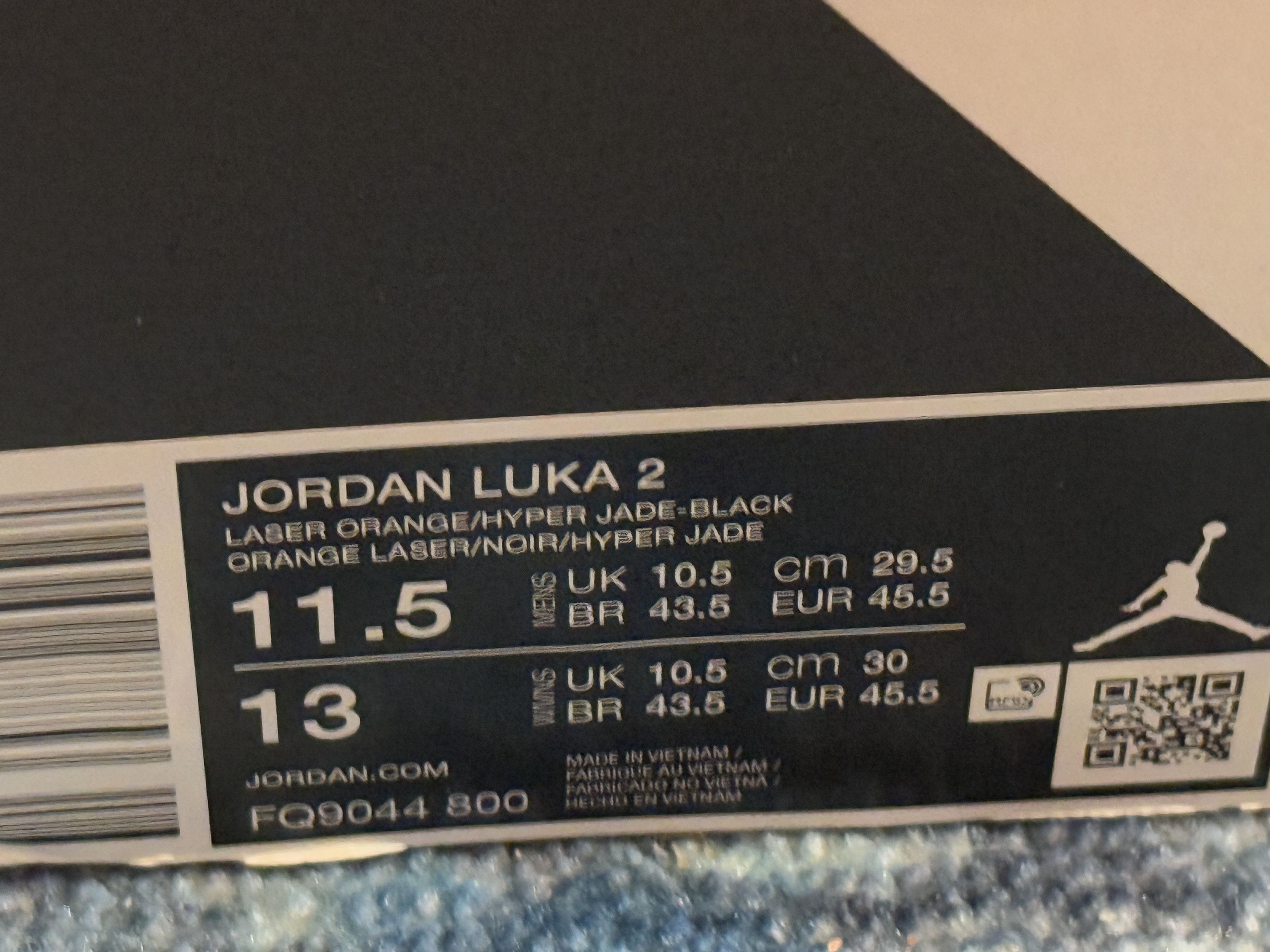 Nike Nike Jordan Luka 2 The Pitch Size 11.5 Size US 11.5 / EU 44-45 - 2 Thumbnail