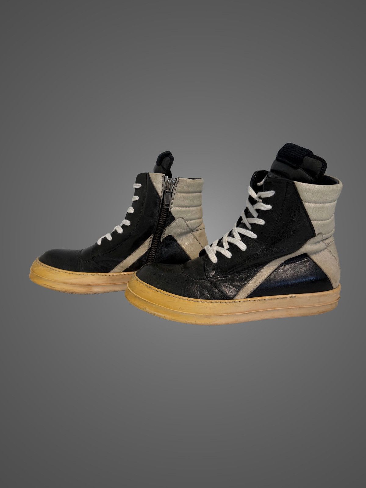 Rick Owens Rick Owens Short Tongue Geobasket from 2011 Size US 9 / EU 42 - 3 Thumbnail