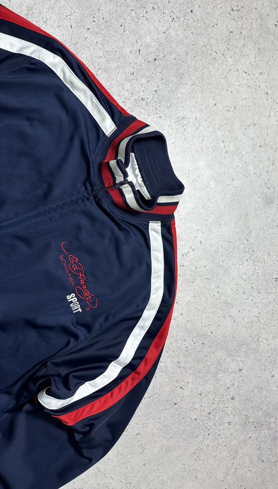 Ed Hardy Ed Hardy By Christian Audigier Sport Full Zip Jacket Big Log Size US XL / EU 56 / 4 - 5 Thumbnail