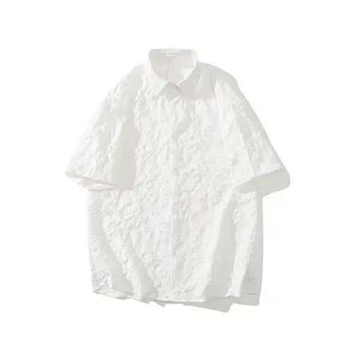 Japanese Brand Kurusu x Emiko Summer Fashion Casual Leaf Floral Shirt Size US M / EU 48-50 / 2 - 1 Thumbnail
