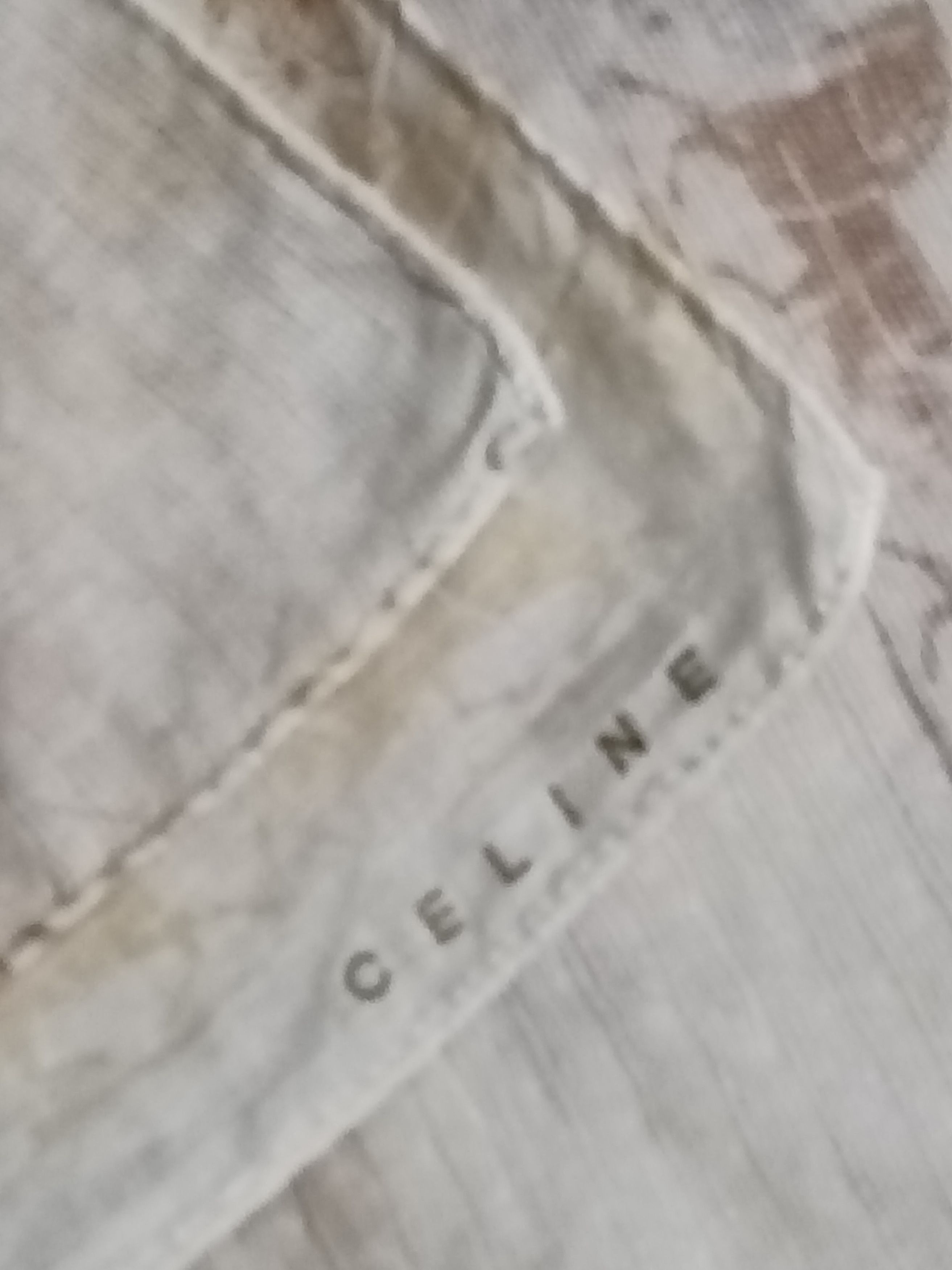 Celine CELINE HANDKERCHIEF Size ONE SIZE - 2 Thumbnail
