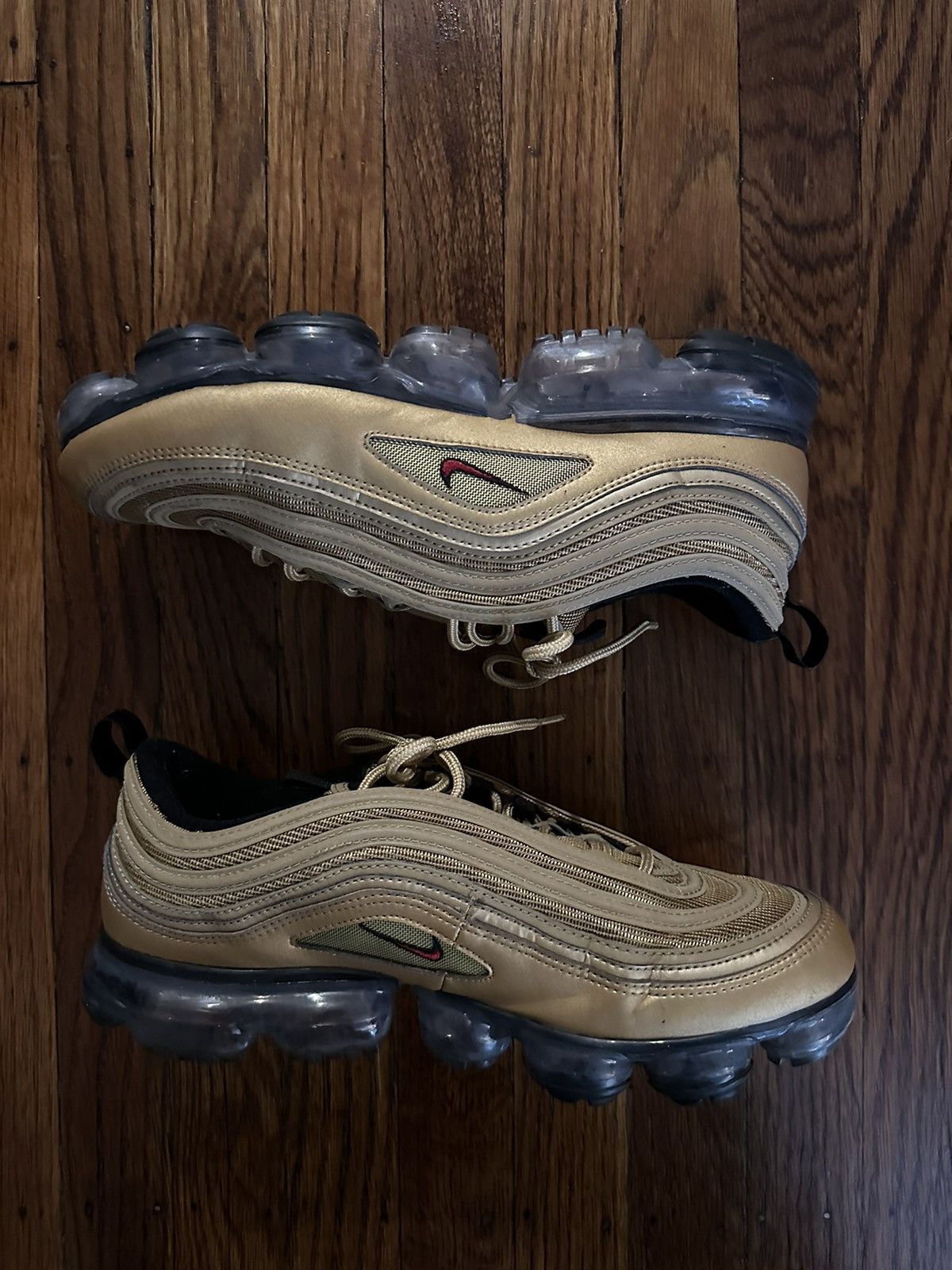 Nike Nike Air Max 97 Gold Vapormax Size US 10 / EU 43 - 2 Thumbnail
