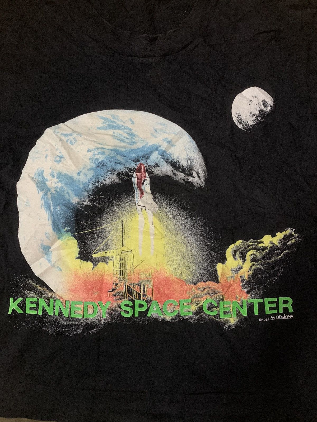 Vintage Vintage 1989 Nasa Kennedy Space Centre Tee Size US M / EU 48-50 / 2 - 3 Thumbnail