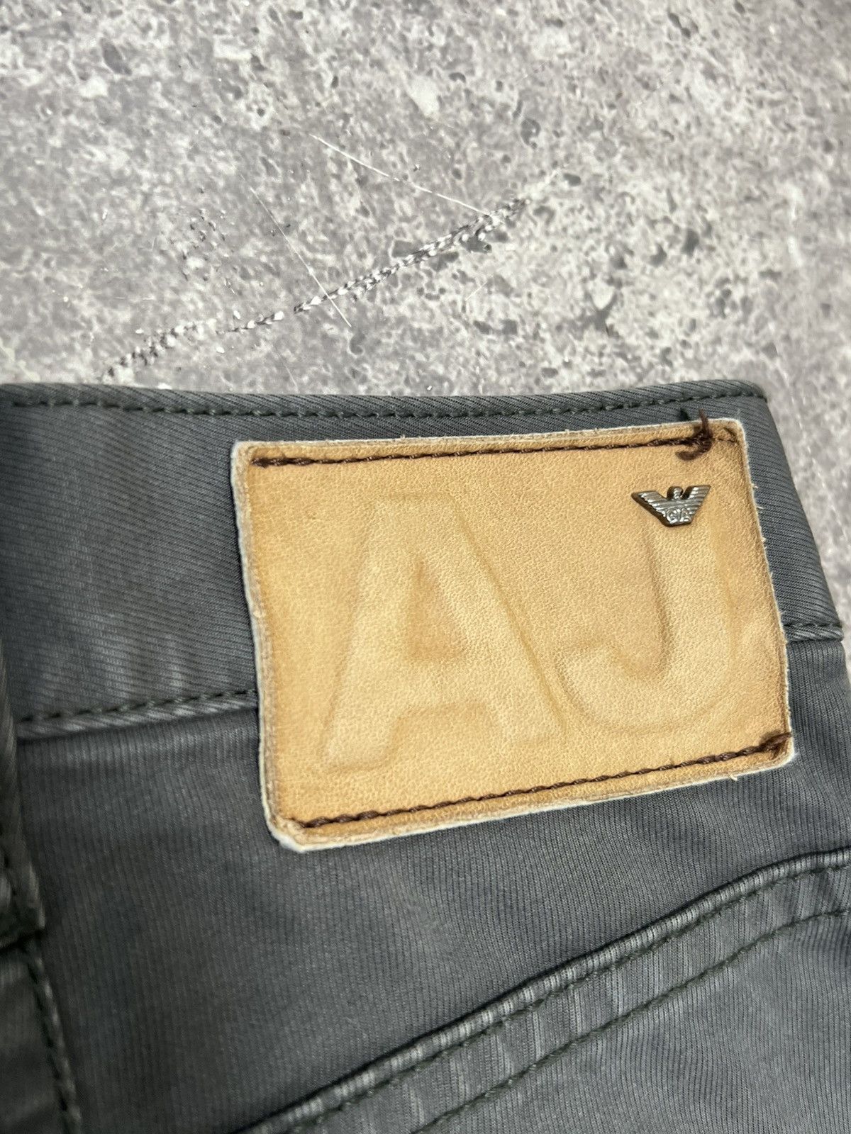 Armani × Vintage Vintage Armani Pocket Logo Baggy Jeans Y2K 34 Size US 34 / EU 50 - 4 Thumbnail