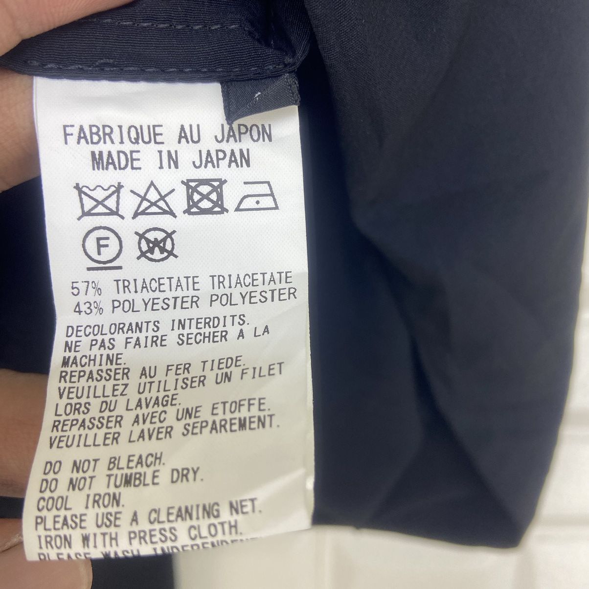 Yohji Yamamoto Y’s Yohji Yamamoto Gabardine Black Asymmetrical Cape Size M / US 6-8 / IT 42-44 - 14 Thumbnail