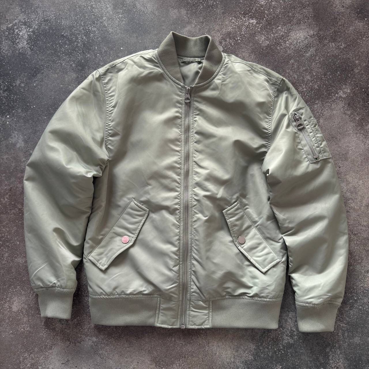 Japanese Brand × Vintage Amazing Vintage Flying MA-1 Bomber Jacket Size US S / EU 44-46 / 1 - 1 Thumbnail