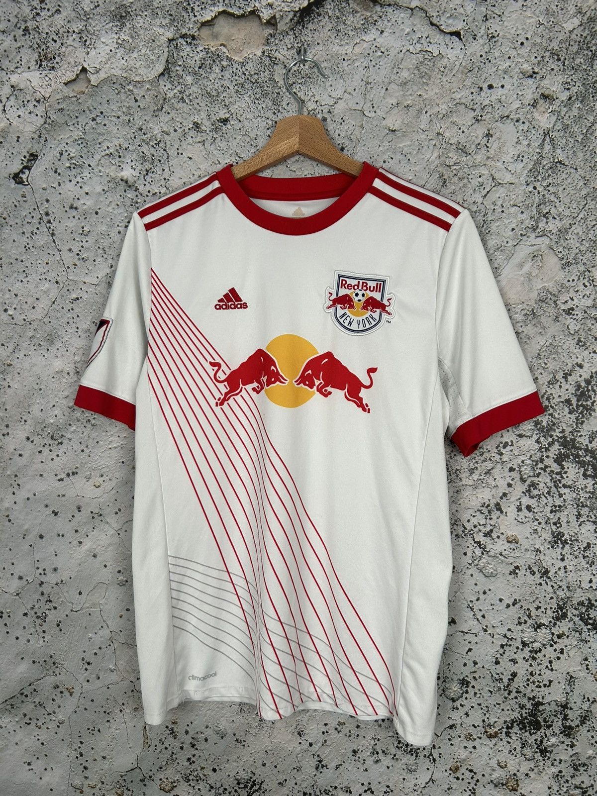 Adidas Adidas New York Redbull Soccer Jersey Football Sport Rare Size US M / EU 48-50 / 2 - 1 Thumbnail