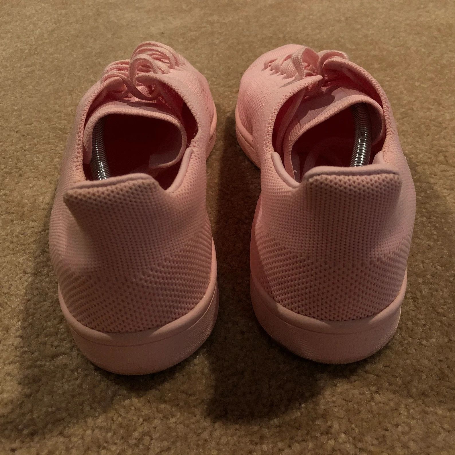 Adidas 2016 Stan Smith Primeknit Monochrome Pack Pink Size US 12 / EU 45 - 6 Thumbnail