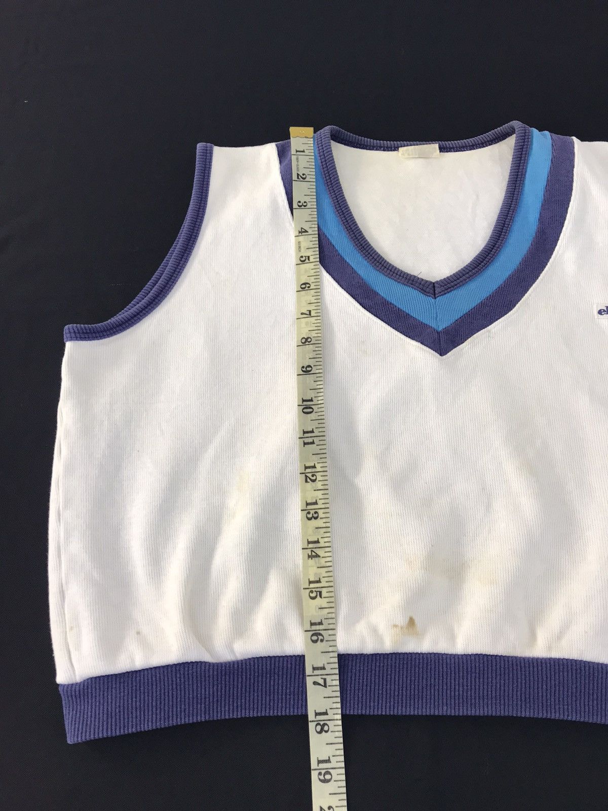 Ellesse Elleesse Short Tank Top Sleeveless Tee Zumba Fitness Size L / US 10 / IT 46 - 8 Thumbnail