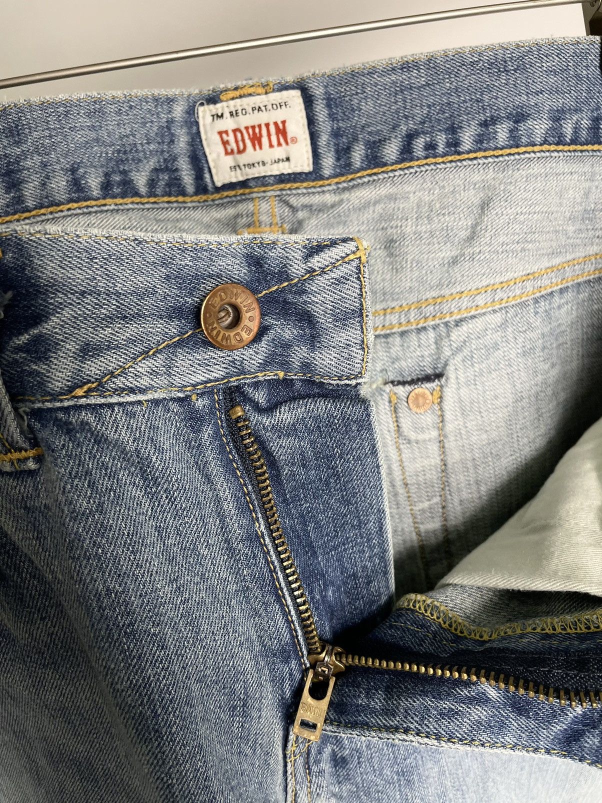 Edwin Edwin Made in Japan ( Size 32 ) Vintage Selvedge Denim Jeans Size US 32 / EU 48 - 17 Thumbnail