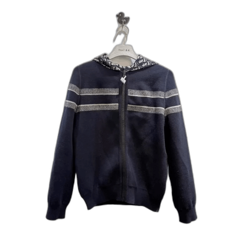 Dior Dior Oblique Hooded Zip Jacket-yf Size US M / EU 48-50 / 2 - 1 Thumbnail