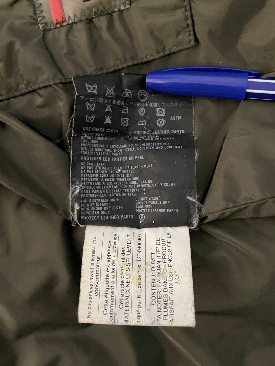 Prada Prada Nylon Down Jacket Khaki Size US M / EU 48-50 / 2 - 17 Thumbnail