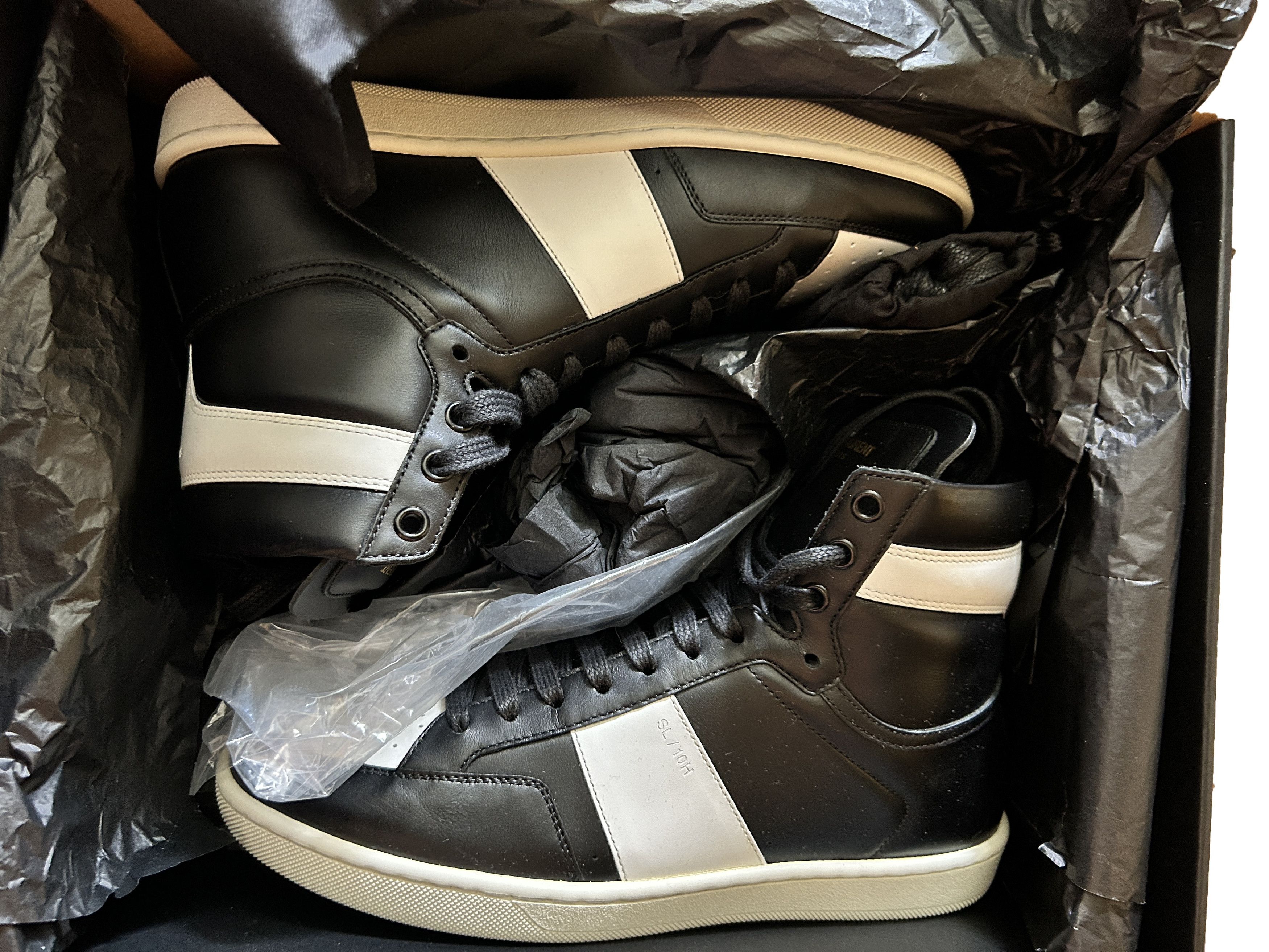 Yves Saint Laurent Saint Laurent Court Classic SL/10H high-top sneakers Size US 6 / EU 39 - 6 Thumbnail