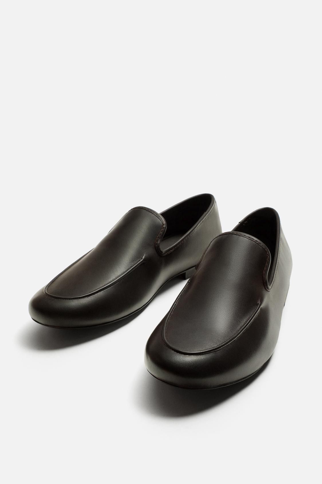 Zara Zara Men's Elegant Black Slip-On Loafers Size US 8 / EU 41 - 8 Thumbnail