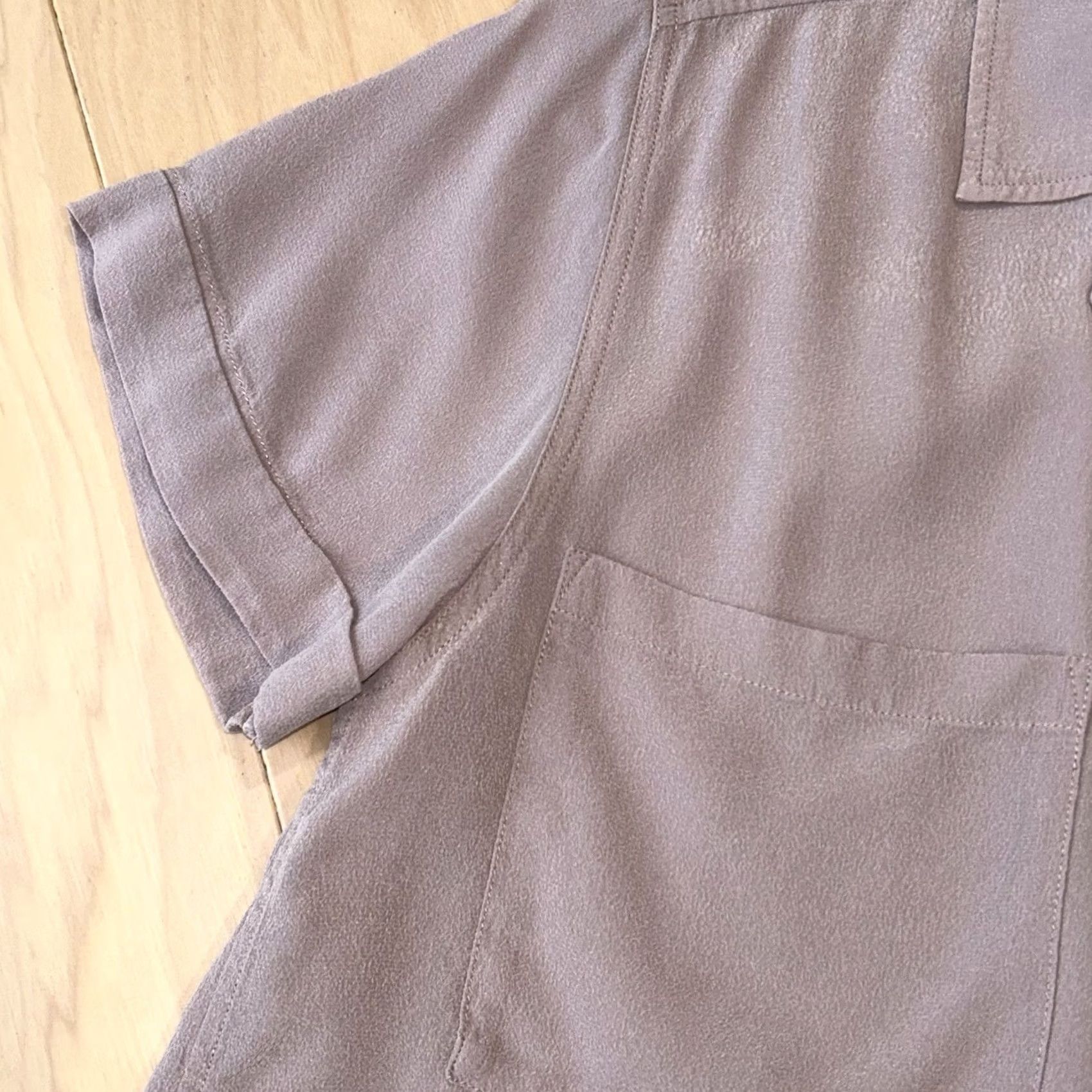 Outerknown VINTAGE Outerknown Hightide Shirt Shortsleeve Stain Women's Large Size L / US 10 / IT 46 - 4 Thumbnail