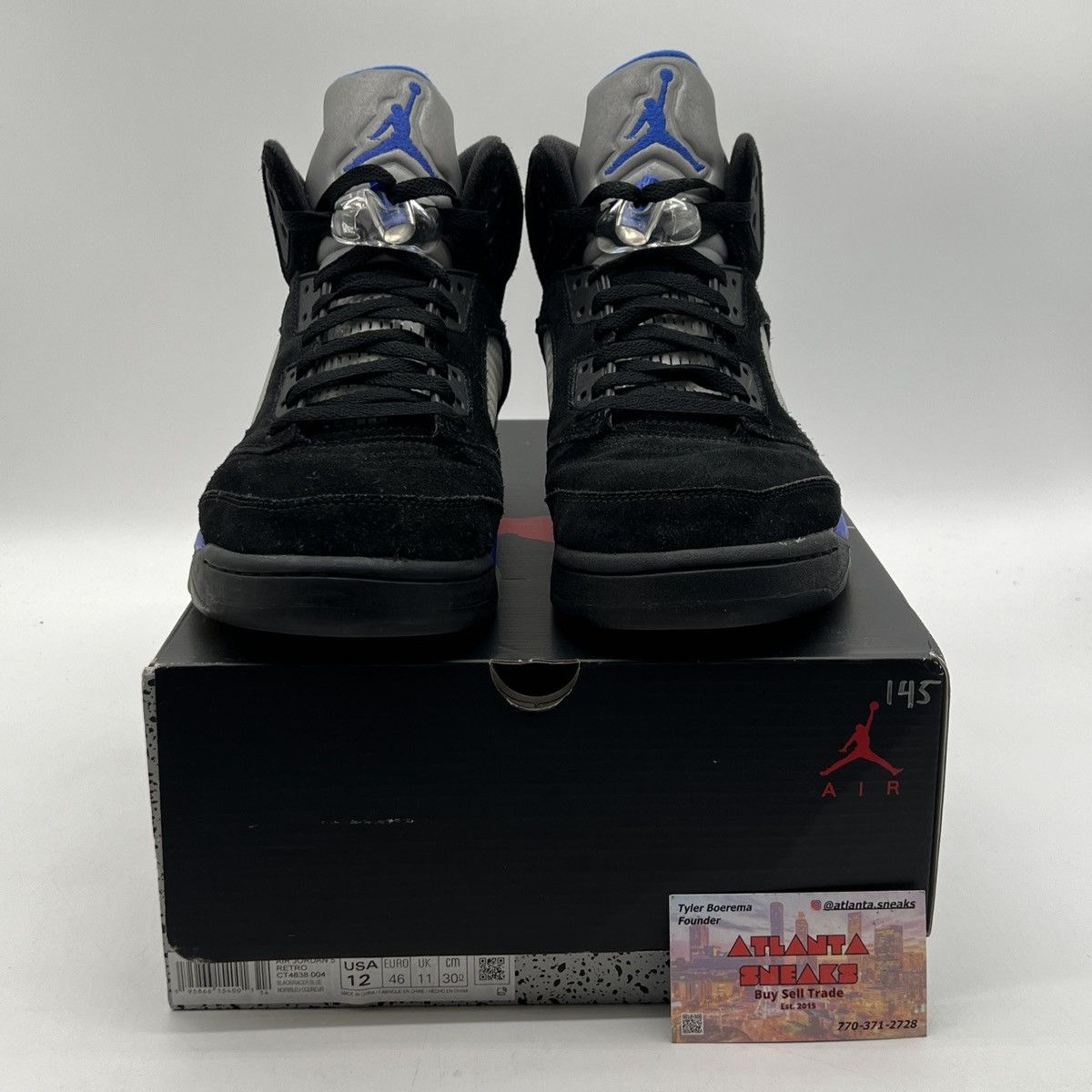 Air Jordan 5 racer blue