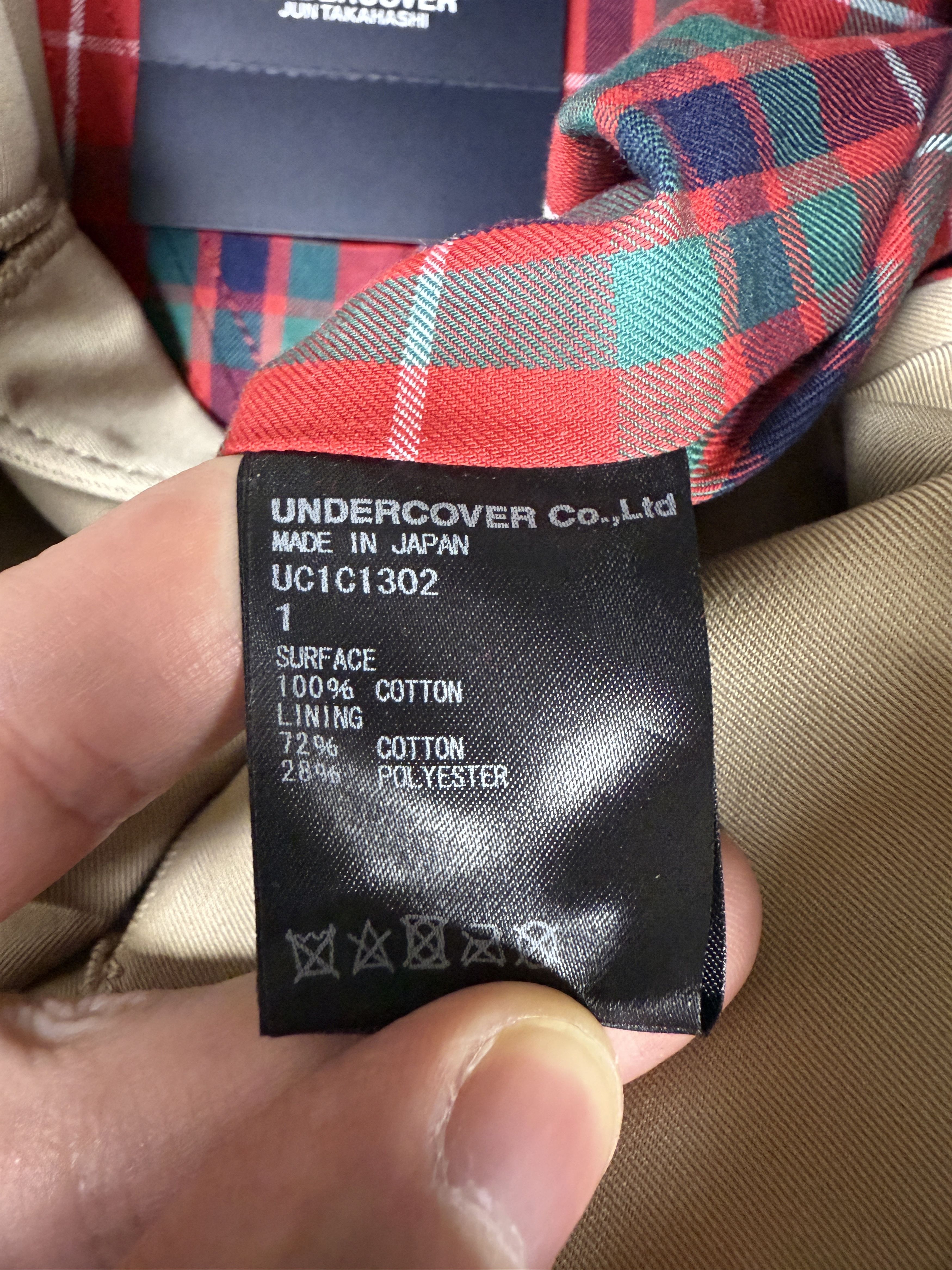 Undercover $2175 Undercover Trench Coat 'SLASHED' Size US S / EU 44-46 / 1 - 13 Thumbnail