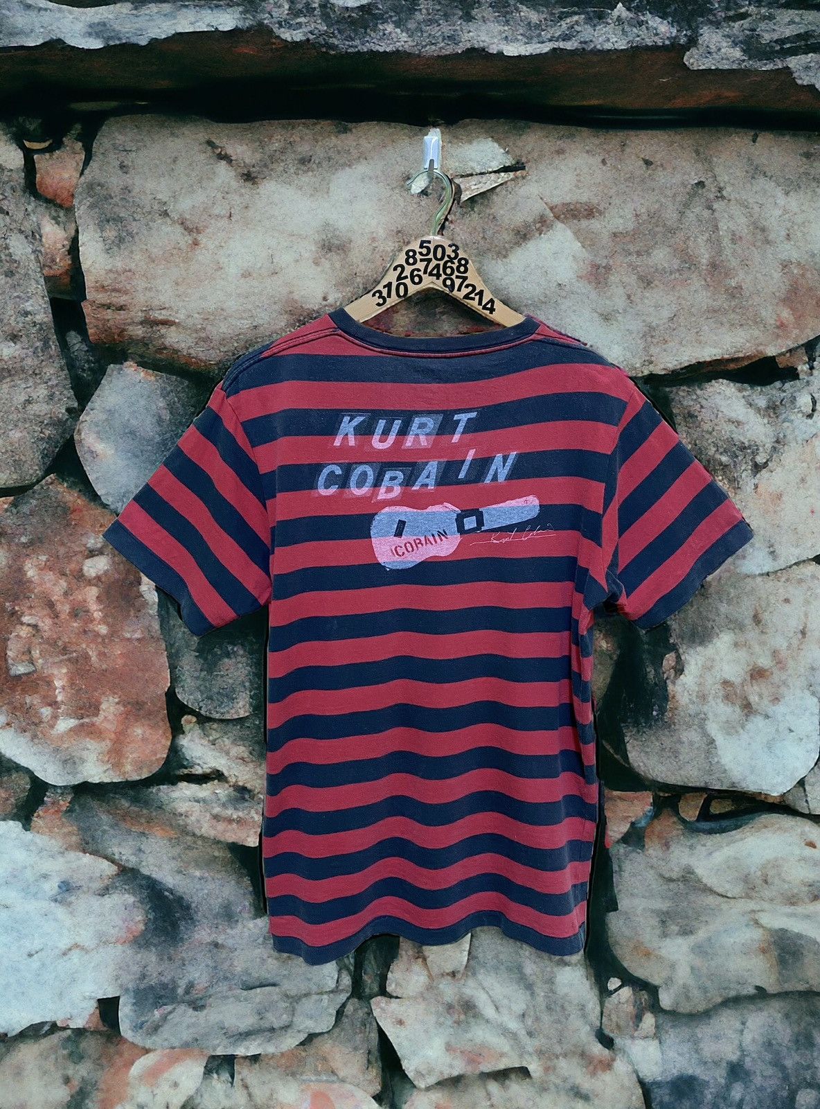 Uniqlo Uniqlo x Kurt Cobain Striped T shirt Size US M / EU 48-50 / 2 - 1 Thumbnail