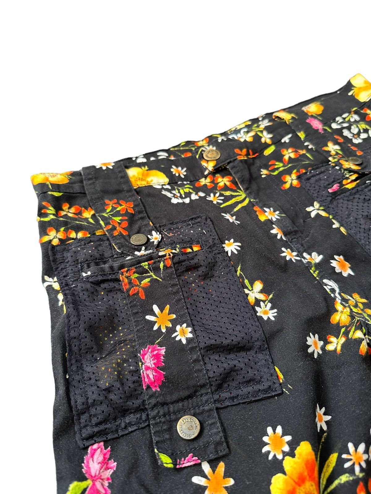 Dolce & Gabbana 2000’s Floral Flower Light Summer Cargo Size US 30 / EU 46 - 3 Thumbnail