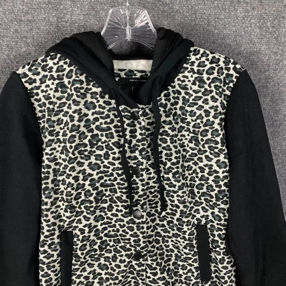 Other Iris Hoodie Women's Snap 100% Polyester Fleece NWT M Size M / US 6-8 / IT 42-44 - 2 Thumbnail