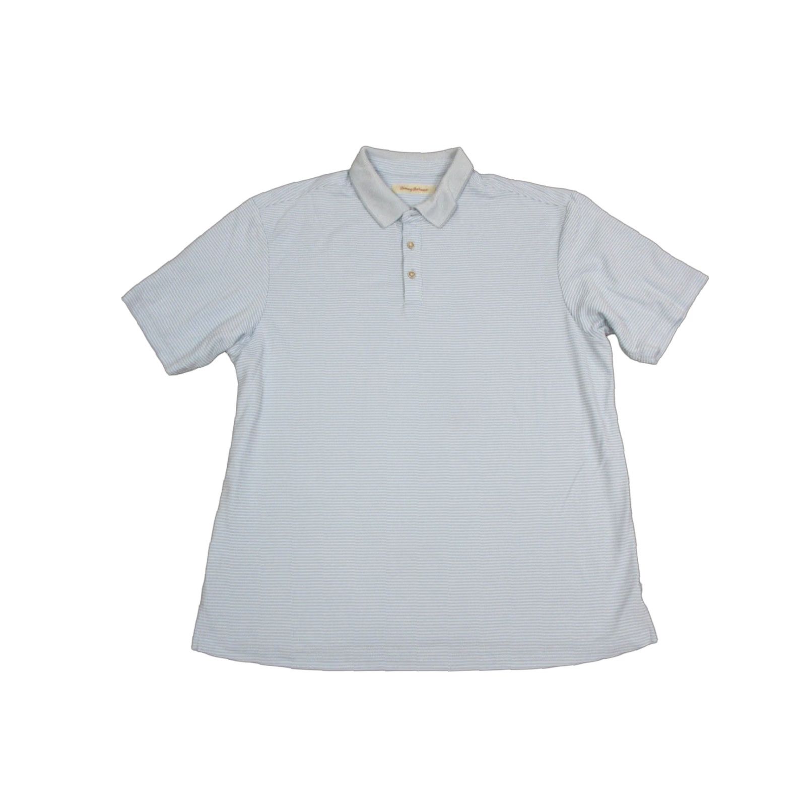 Tommy Bahama Tommy Bahama Polo Shirt Mens XL Blue Short Sleeve Collared Stripe Size US XL / EU 56 / 4 - 1 Thumbnail