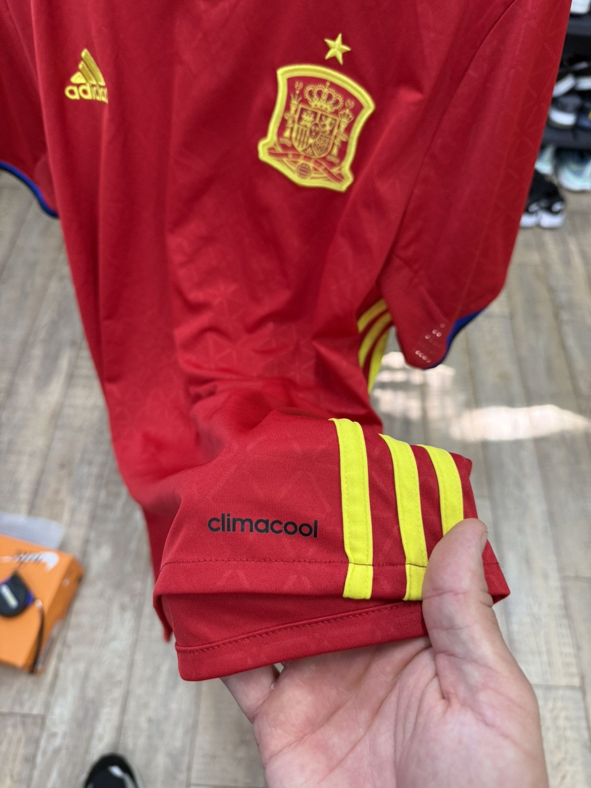 Adidas 🇪🇸VINTAGE Adidas Spain soccer jersey 2016 Size US XL / EU 56 / 4 - 8 Thumbnail