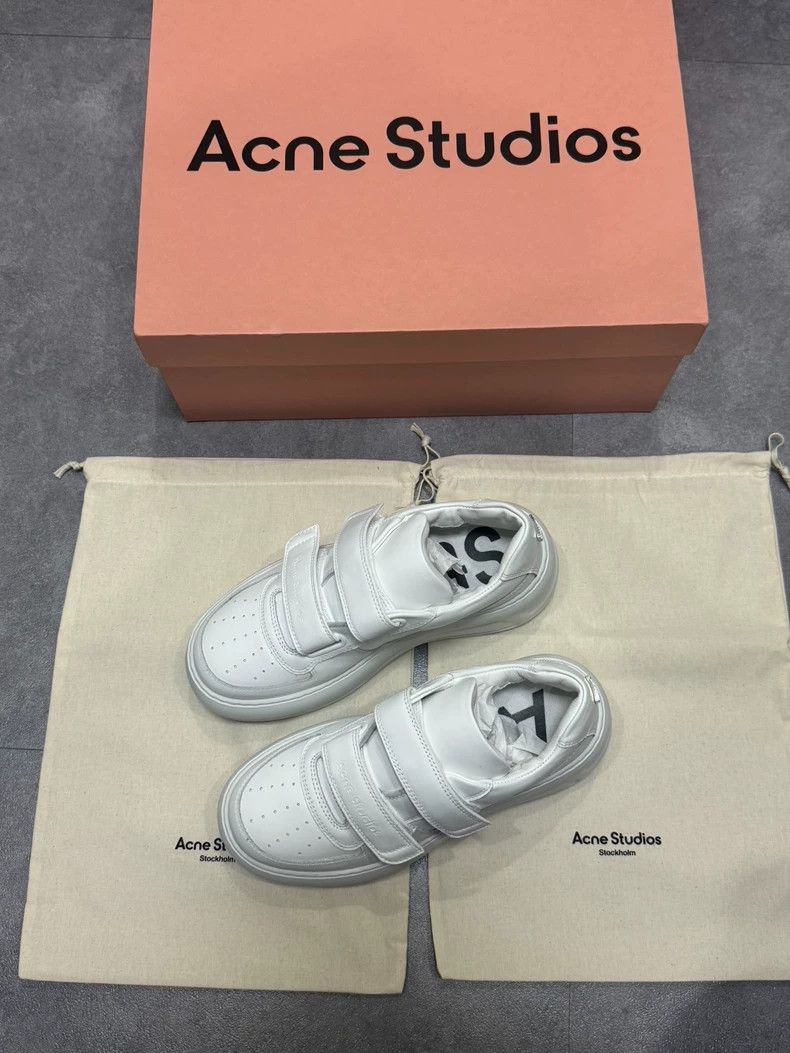 Acne Studios Acne Studios thick sole white sneakers Size US 5.5 / IT 35.5 - 1 Thumbnail