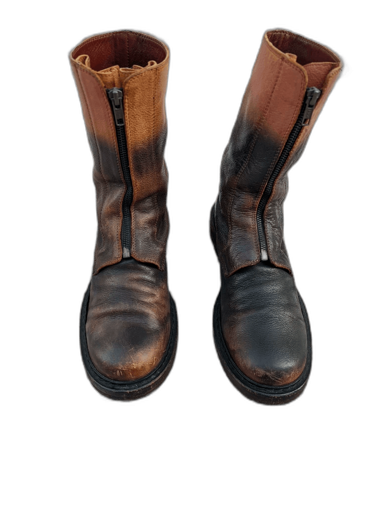 Ann Demeulemeester Ann Demeulemeester Men's Combat Boots Size 43 Size US 11 / EU 44 - 1 Thumbnail