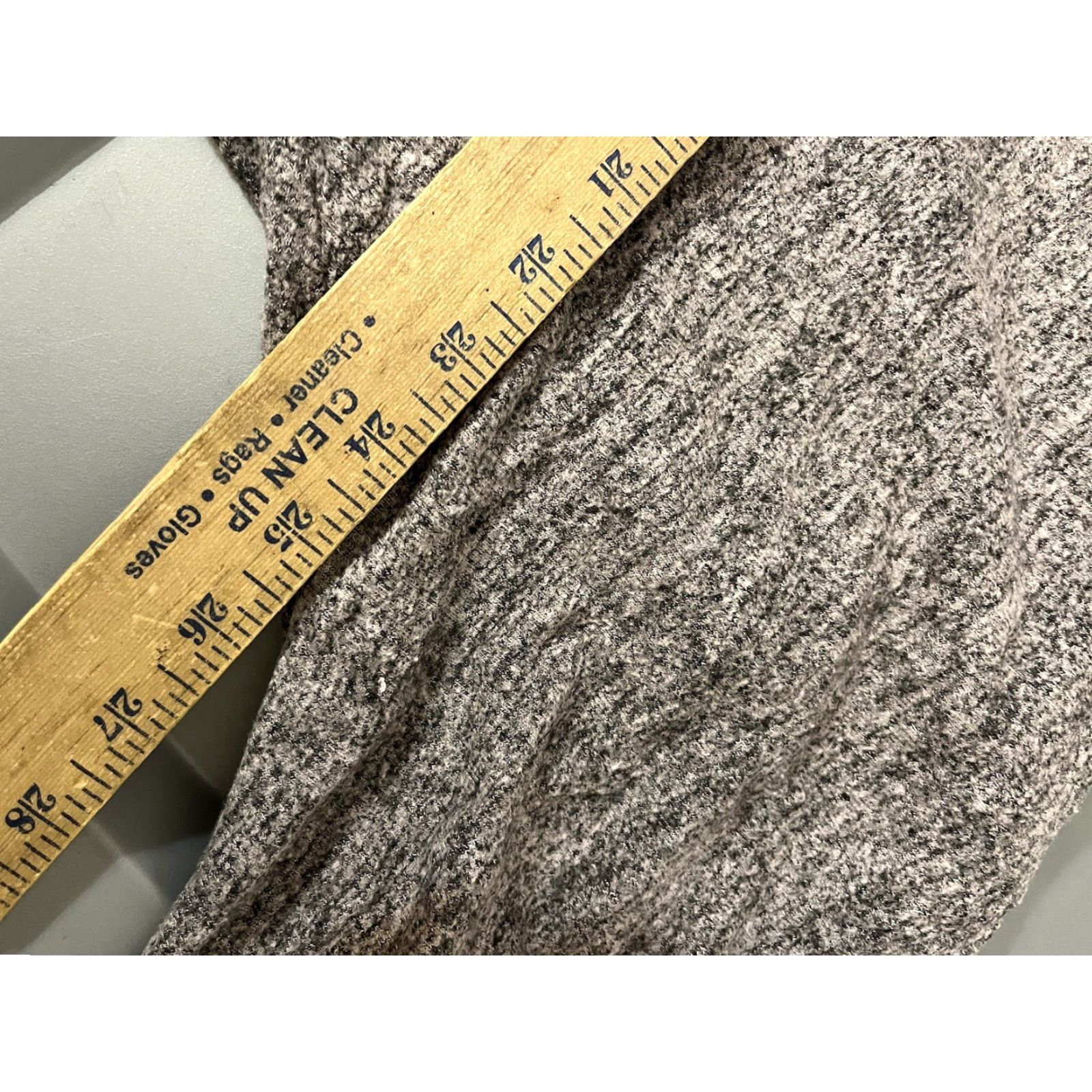 Lucky Brand Lucky Brand Gray Thermal Waffle Knit Cowl Neck Long Sleeve Shirt Large Women's Shirt Thermal Knit Cowl Neck L Gray Lucky Brand Size L / US 10 / IT 46 - 5 Thumbnail