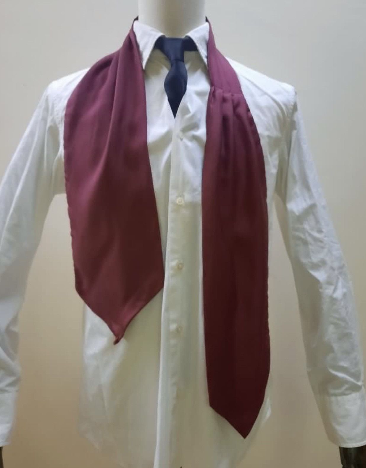 Maison Margiela Maison Martin Margiela Silk Ascot Scarf Ascot Tie Size ONE SIZE - 4 Thumbnail